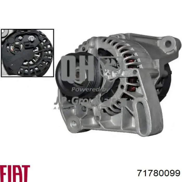 Автомобильный генератор Fiat/Alfa/Lancia 71780099 цена, от 181.27 USD