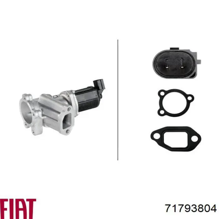 Приборы управления системы рециркуляции Fiat/Alfa/Lancia 71793804 цена, от 16.87 USD