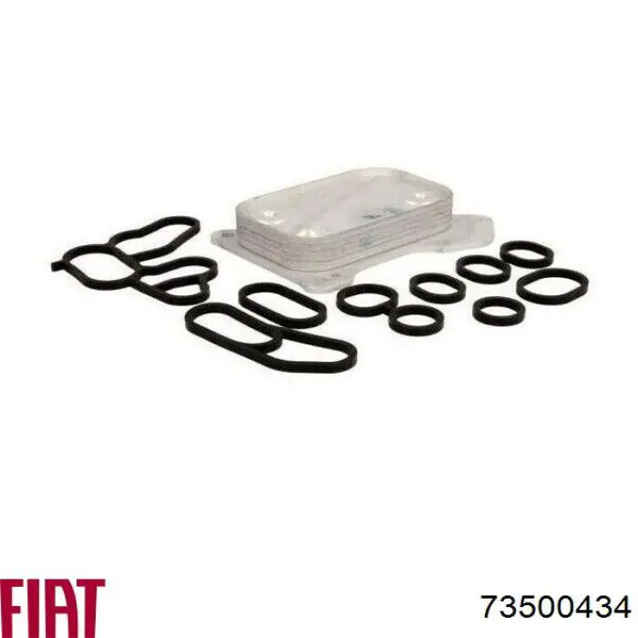 73500434 Fiat/Alfa/Lancia caixa do filtro de óleo