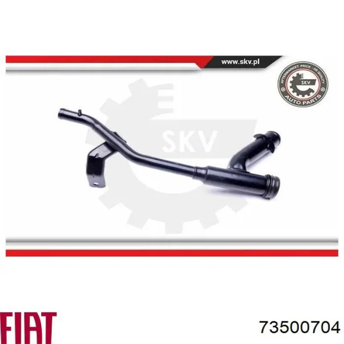 Шланг/патрубок системы охлаждения Fiat/Alfa/Lancia 46527322 цена, от 15.98 USD