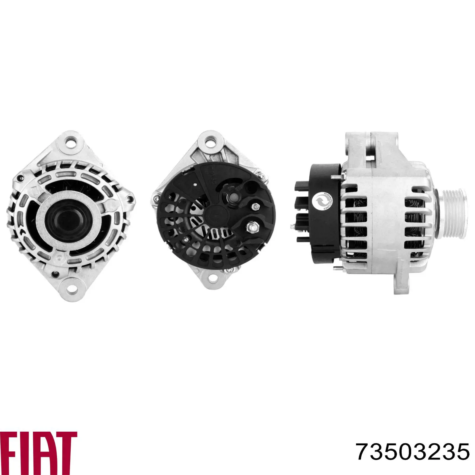 Купить 73503235 Fiat/Alfa/Lancia Генератор
