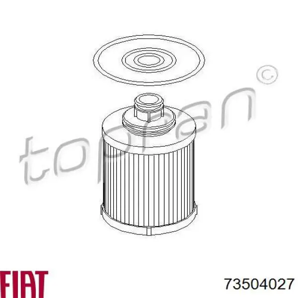 Купить 73504027 Fiat/Alfa/Lancia Фильтр центробежный очистки масла