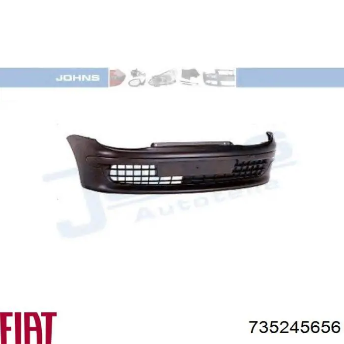 Передний бампер 300207 Polcar