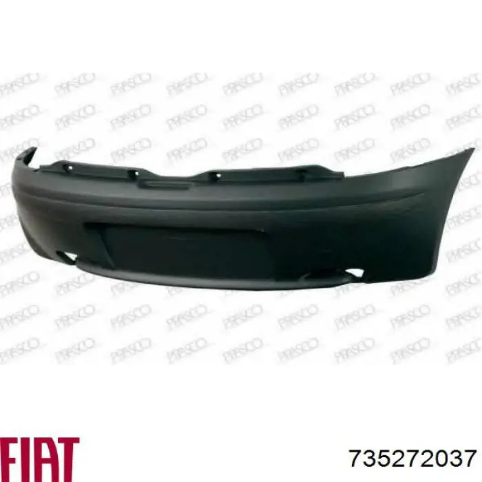  Задний бампер Fiat Punto 2