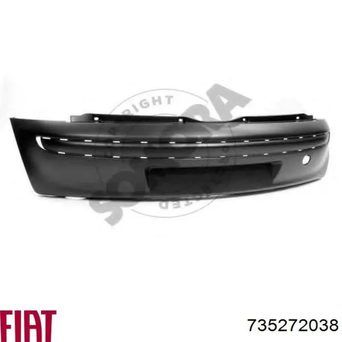 Купить 302296 Polcar Задний бампер