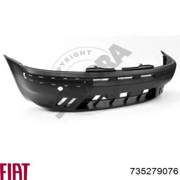 Купить 735272703 Fiat/Alfa/Lancia Буфер (бампер) передний