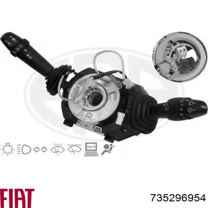 735296954 Fiat/Alfa/Lancia Переключатель подрулевой, правый