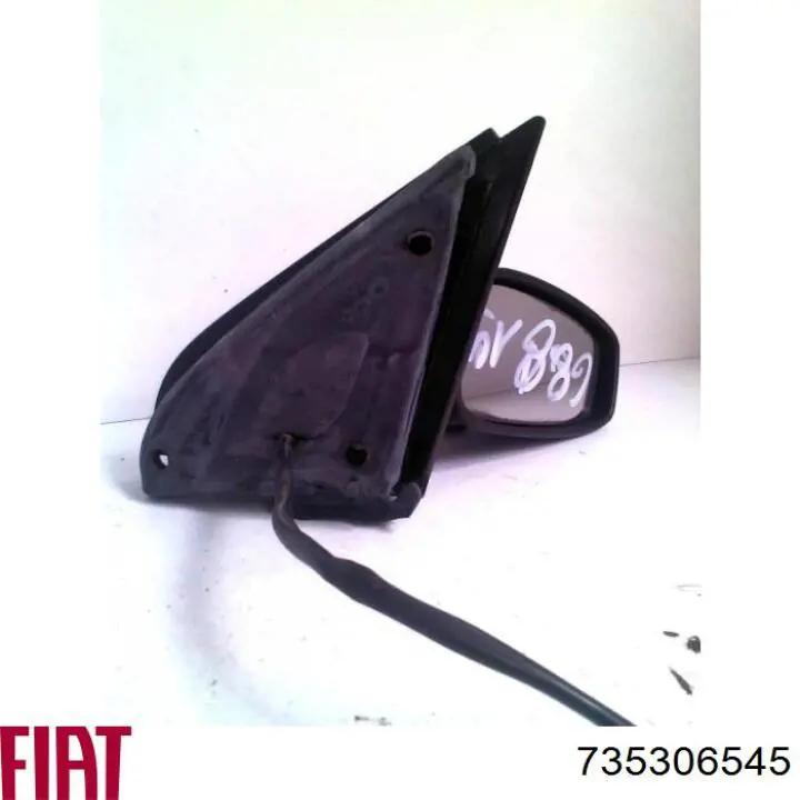 Наружное зеркало правое Fiat/Alfa/Lancia 735306545 цена, от 48.99 USD