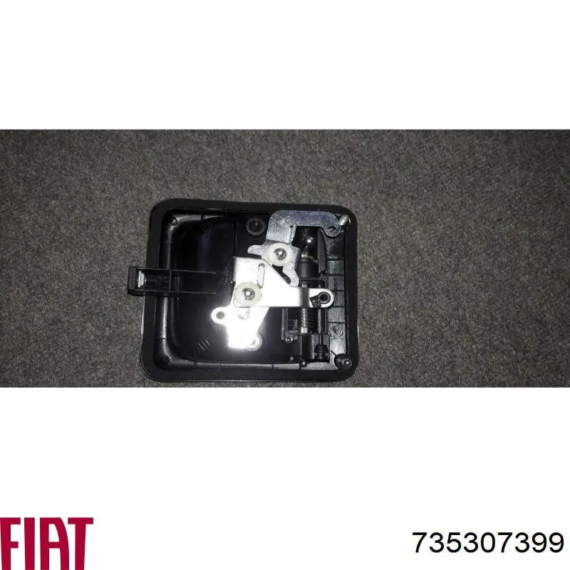 Ручка боковой двери наружная правая 735307399 Fiat/Alfa/Lancia
