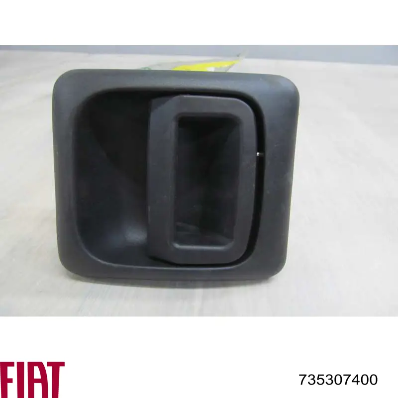 Ручка двери задней (распашной) правая наружная 735307400 Fiat/Alfa/Lancia