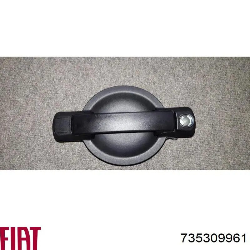 Ручка сдвижной двери наружная правая Fiat/Alfa/Lancia 735309961