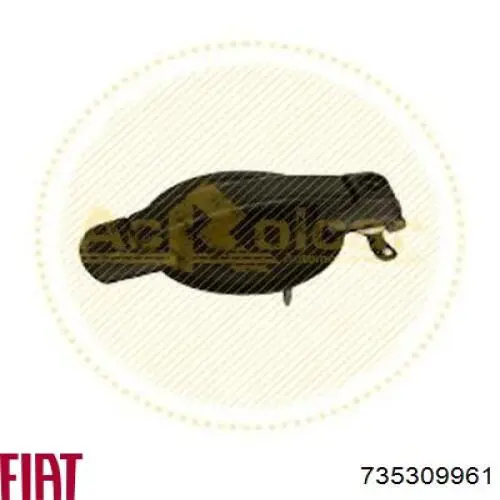 Ручка боковой двери наружная правая 735309961 Fiat/Alfa/Lancia