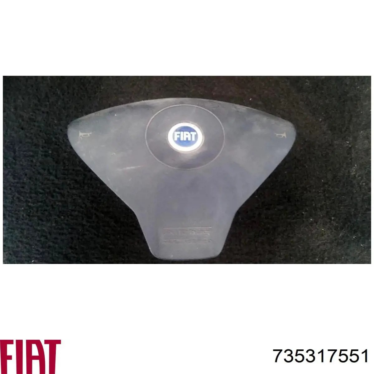 Airbag в мультируль Fiat/Alfa/Lancia 735317551 цена, от 8.46 USD
