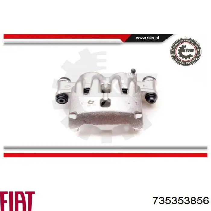 Купить 735353856 Fiat/Alfa/Lancia Суппорт тормозной передний левый