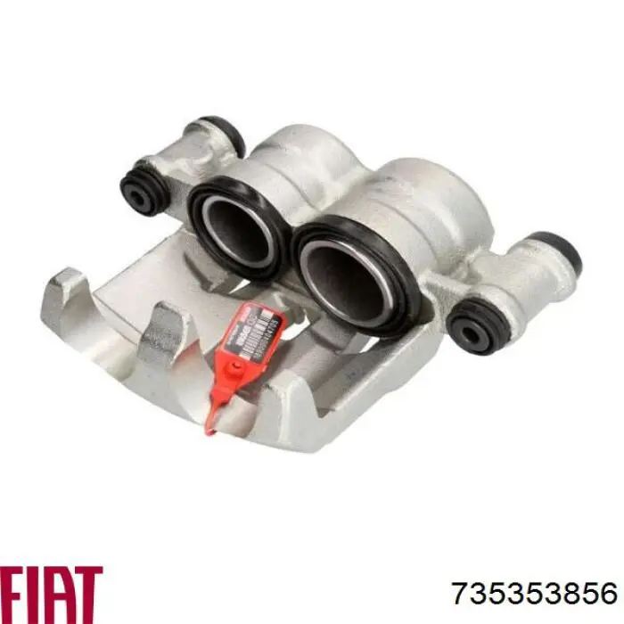 Суппорт тормозной передний левый 735353856 Fiat/Alfa/Lancia