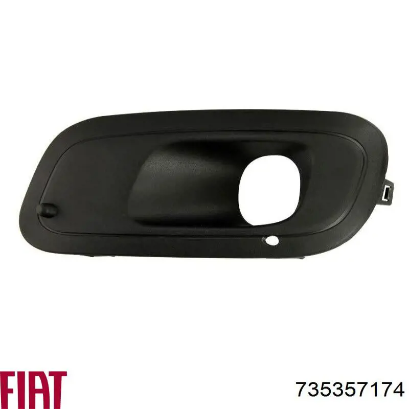 Заглушка ПТФ бампера переднего левая Fiat/Alfa/Lancia 735357174 цена, от 8.09 USD