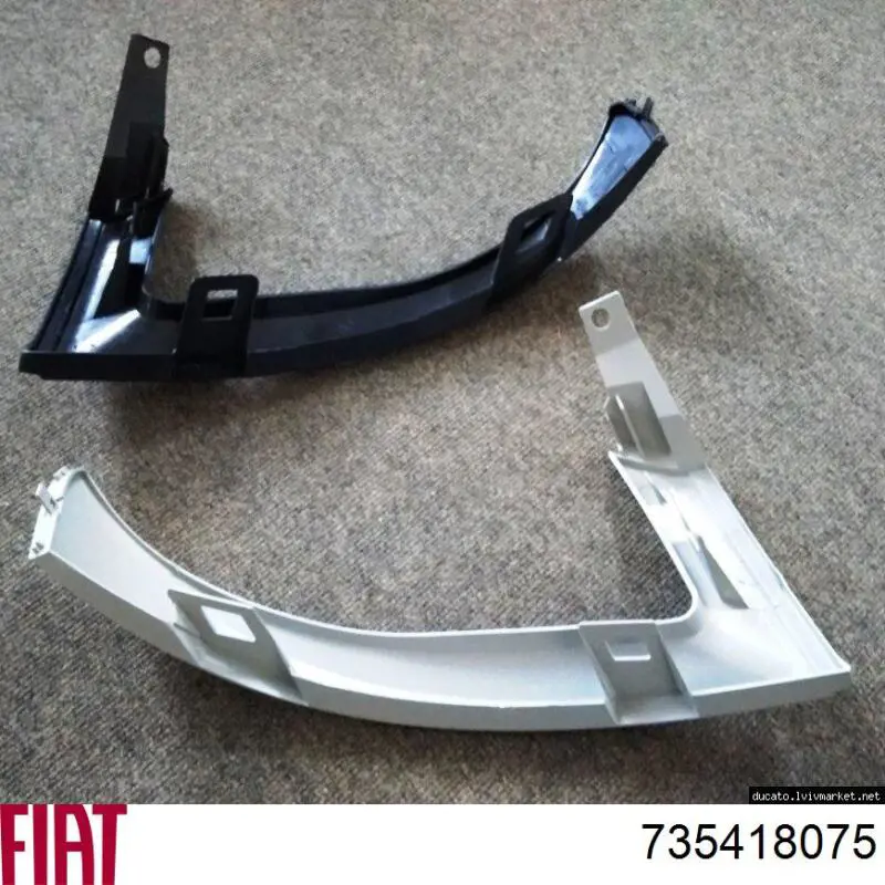 Ripa (placa sobreposta) da luz direita Fiat/Alfa/Lancia 735418075 preço, a partir de 88,43 USD
