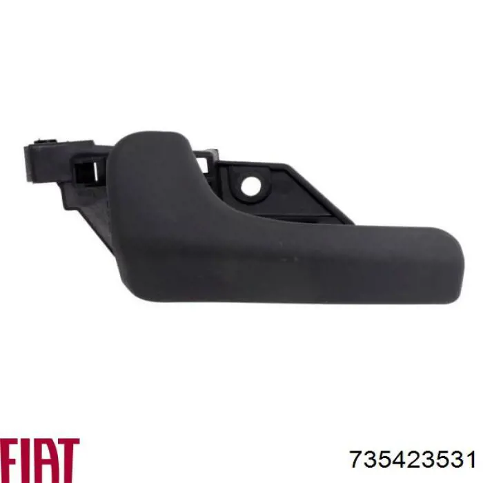 Ручка двери передней внутренняя правая Fiat/Alfa/Lancia 735423531 цена, от 5.08 USD