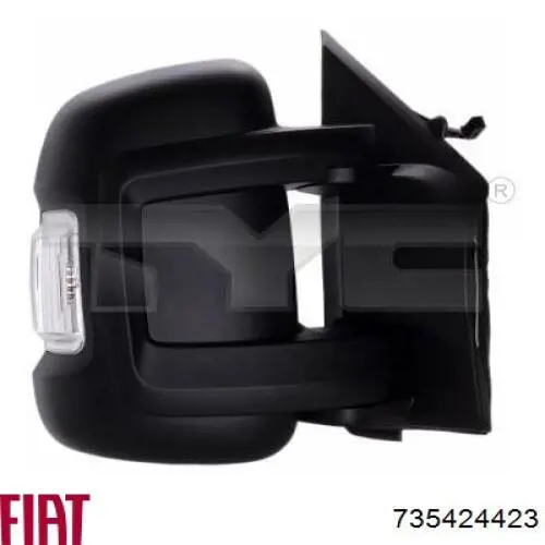 Купить 735424423 Fiat/Alfa/Lancia Наружное зеркало левое