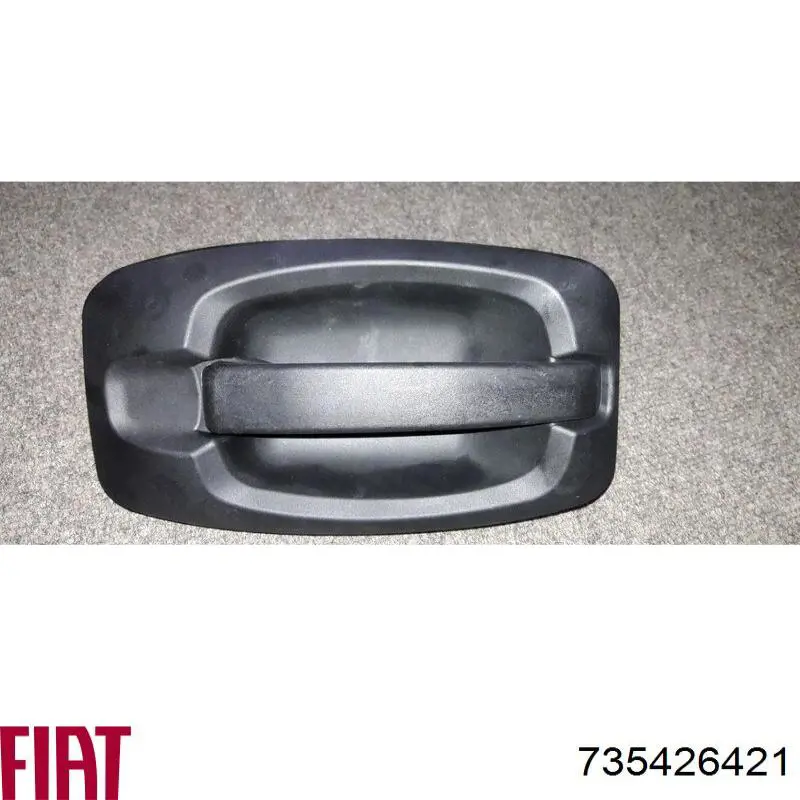 Ручка боковой двери наружная 735426421 Fiat/Alfa/Lancia