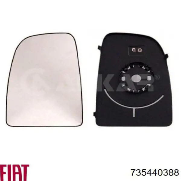 735440388 Fiat/Alfa/Lancia Зеркало заднего вида правое