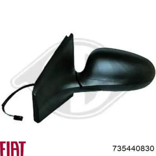 Купить 735440830 Fiat/Alfa/Lancia Боковое зеркало заднего вида правое