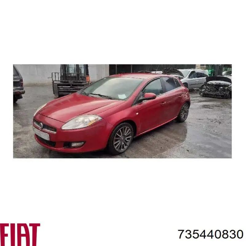 Наружное зеркало правое Fiat/Alfa/Lancia 735440830 цена, от 42.40 USD