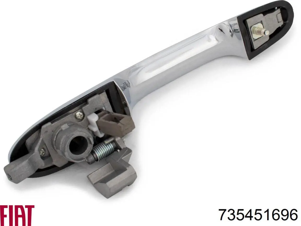 Ручка двери передней наружная правая Fiat/Alfa/Lancia 735451696 цена, от 30.16 USD