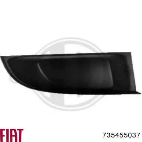 Купить 735455037 Fiat/Alfa/Lancia Противотуманная фара - вставка левая