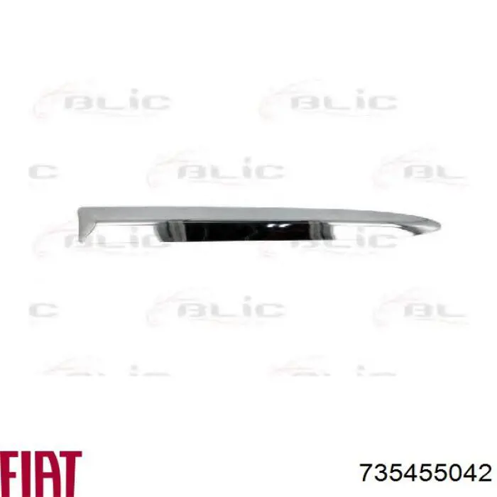 Купить 30350712 Polcar Молдинг решетки радиатора правый