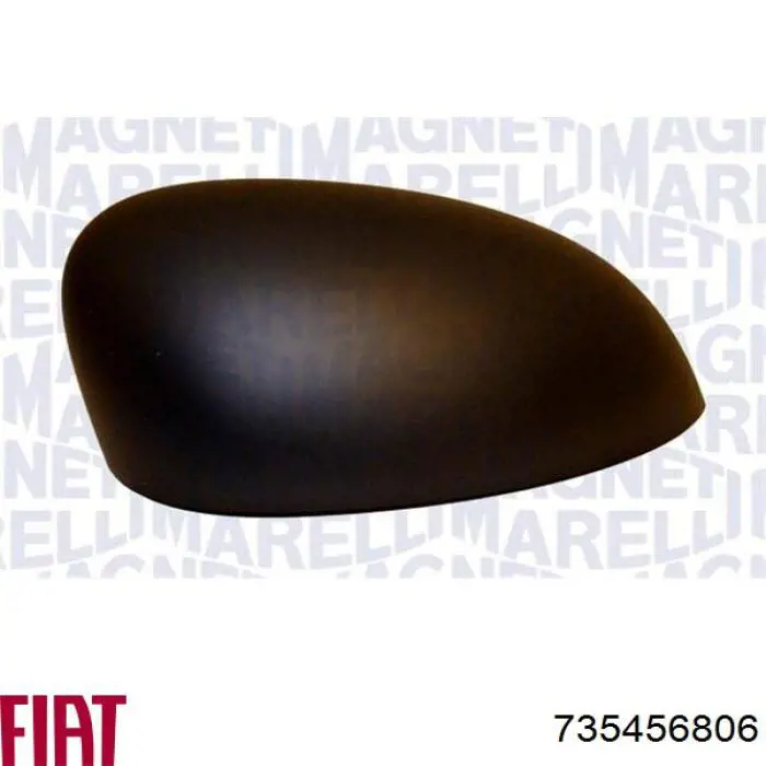 Накладка правого бокового зеркала Fiat/Alfa/Lancia 735456806 цена, от 13.65 USD