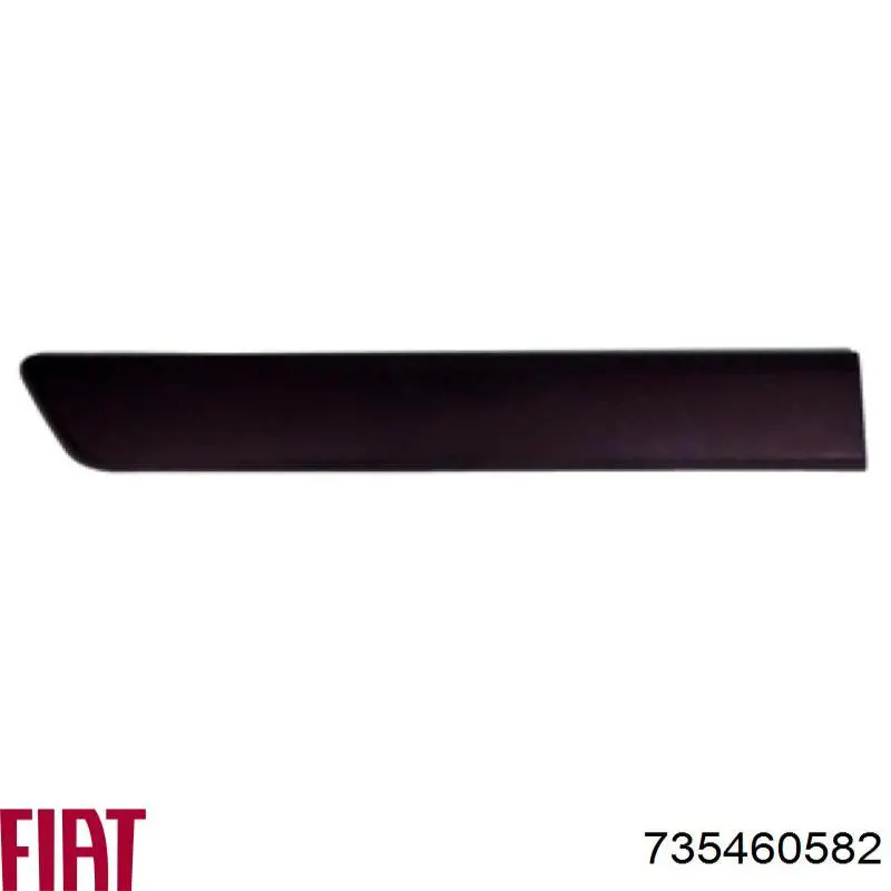 735460582 Fiat/Alfa/Lancia Накладка задней правой двери, нижняя