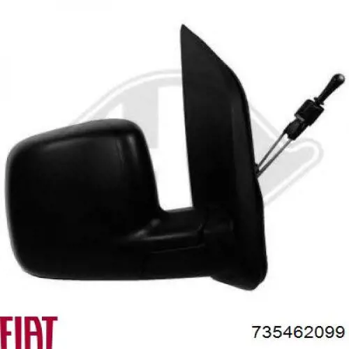 Накладка правого бокового зеркала Fiat/Alfa/Lancia 735462099 цена, от 6.66 USD