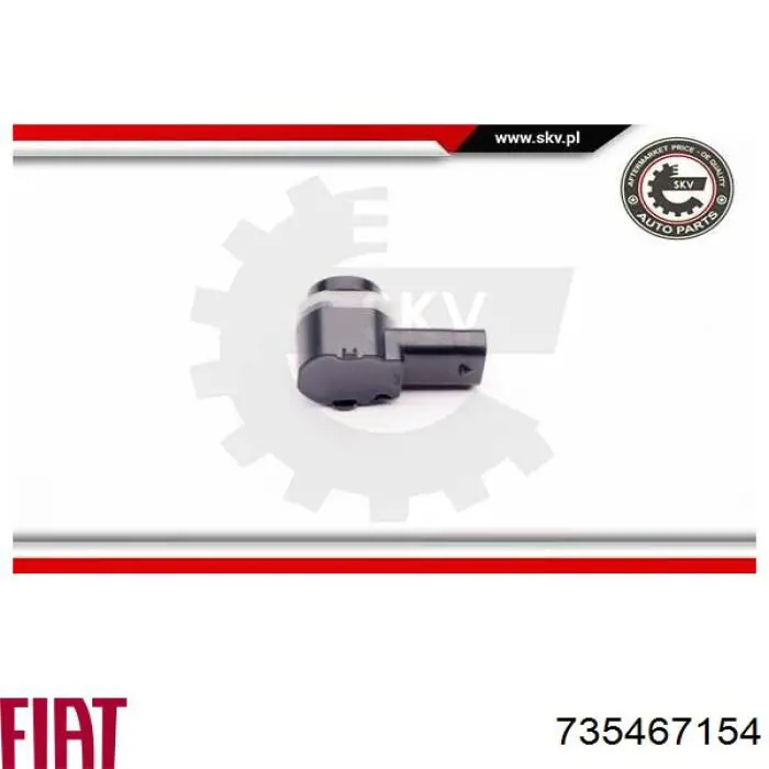 Купить 735467154 Fiat/Alfa/Lancia Парктроники задние