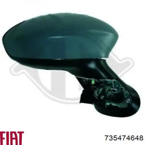 Купить 735474648 Fiat/Alfa/Lancia Боковое зеркало заднего вида правое