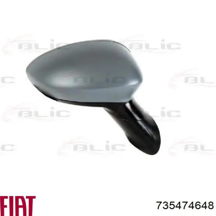 Наружное зеркало правое Fiat/Alfa/Lancia 735474648 цена, от 34.41 USD