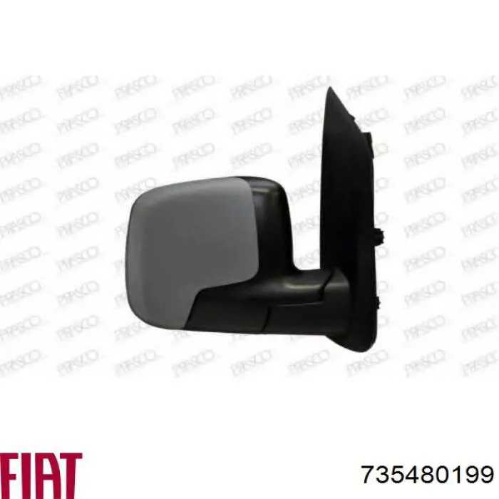 Наружное зеркало правое Fiat/Alfa/Lancia 735480199 цена, от 54.94 USD