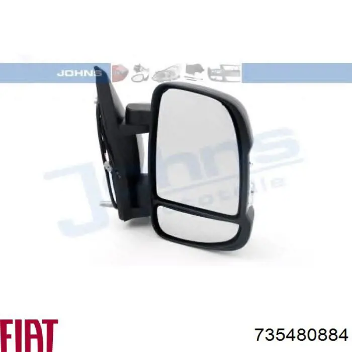735480884 Fiat/Alfa/Lancia зеркало заднего вида правое