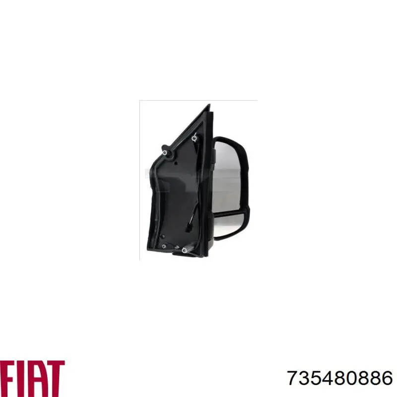 735480886 Fiat/Alfa/Lancia Зеркало заднего вида правое
