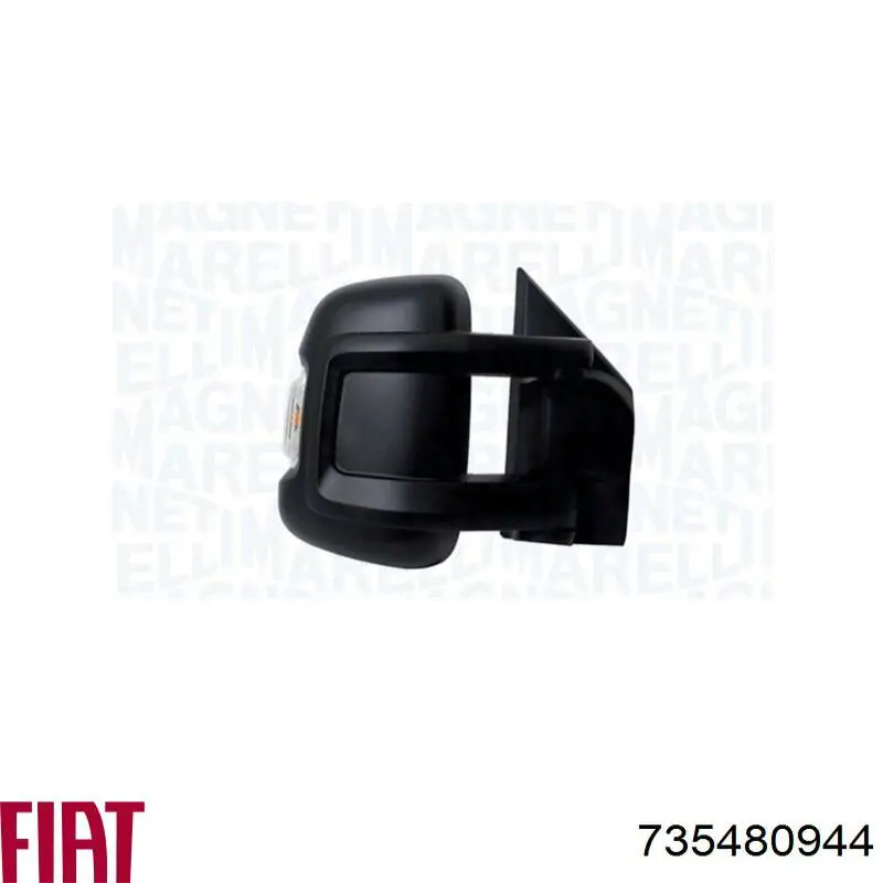 Зеркало заднего вида, левое Fiat/Alfa/Lancia 735480944 цена, от 103.68 USD