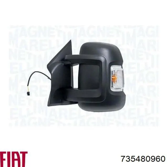 Купить 735480960 Fiat/Alfa/Lancia Наружное зеркало левое