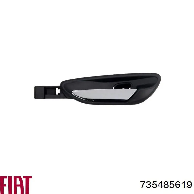 Ручка двери передней наружная правая Fiat/Alfa/Lancia 735485619 цена, от 28.92 USD