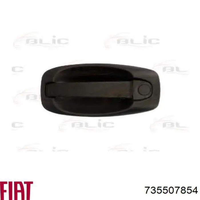 Ручка боковой двери наружная правая 138342 Fiat/Alfa/Lancia
