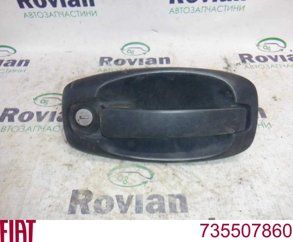 735482261 Fiat/Alfa/Lancia Ручка двери боковой (сдвижной) наружная левая