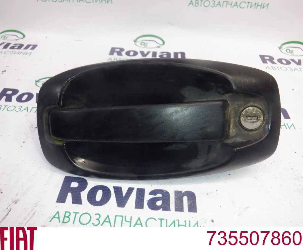 Ручка двери боковой (сдвижной) наружная левая Peugeot/Citroen 735507860 цена, от 22.29 USD