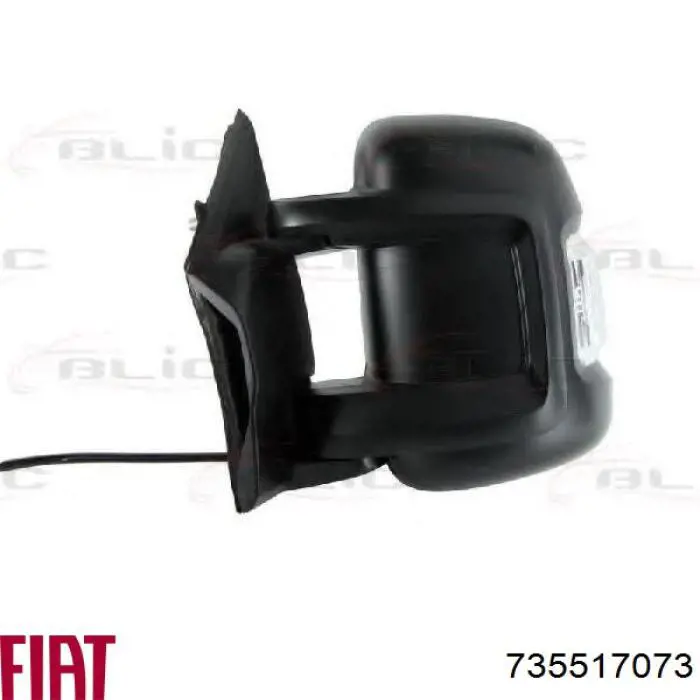Зеркало заднего вида, левое Fiat/Alfa/Lancia 735517073 цена, от 108.23 USD