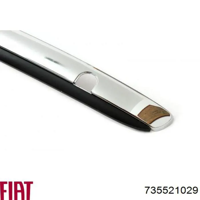 Купить PFT04052PAV Signeda Молдинг заднего бампера
