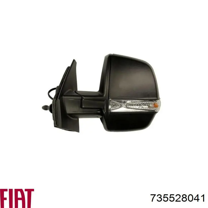 Наружное зеркало правое Fiat/Alfa/Lancia 735528041 цена, от 39.28 USD