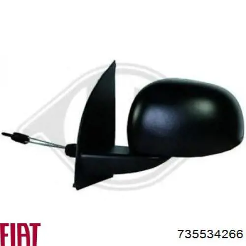 Купить 735534266 Fiat/Alfa/Lancia Наружное зеркало левое