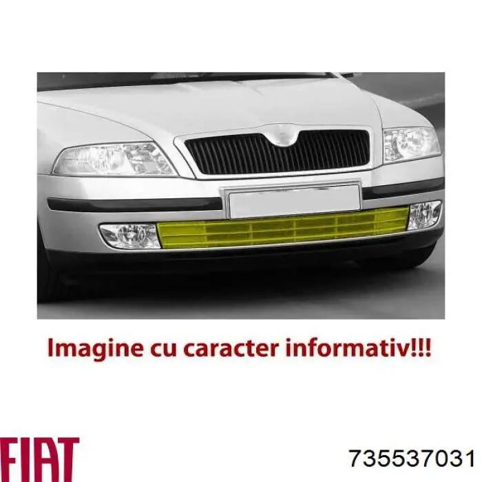 Купить 735537031 Fiat/Alfa/Lancia Решетка бампера переднего правая